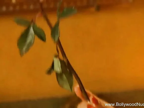 अंग्रेजी नीले वीडियो में भारतीय प्रेमी अकेले मुड़ता